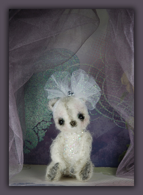 'Aurora Adorealis' a Beaded Body Bear