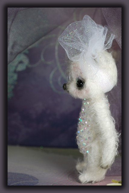 'Aurora Adorealis' a Beaded Body Bear