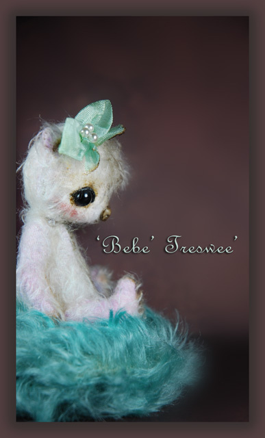 'Bebe' Treswee' floats on a mohair cloud.