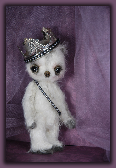 'Prince Beauregard Weeshy' a little royal guy.....