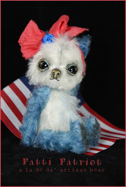 'Patti Patriot' an American Patriot Bear